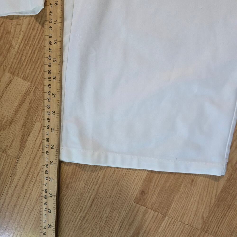 NWT Commense Womens 2-Piece Set L White Vest & Wide-Leg Pants Asymmetrical Front - Picture 12 of 12